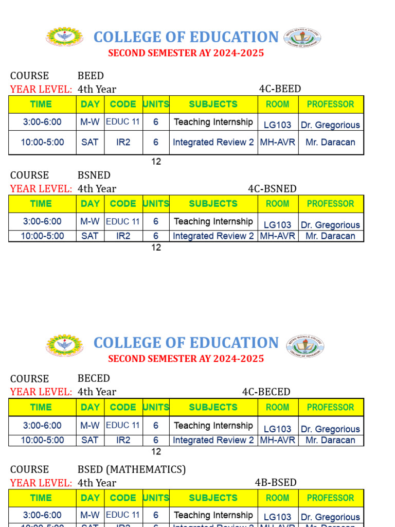 BA Second Semester Schedule 2024-2025 | PDF | Science | Inquiry
