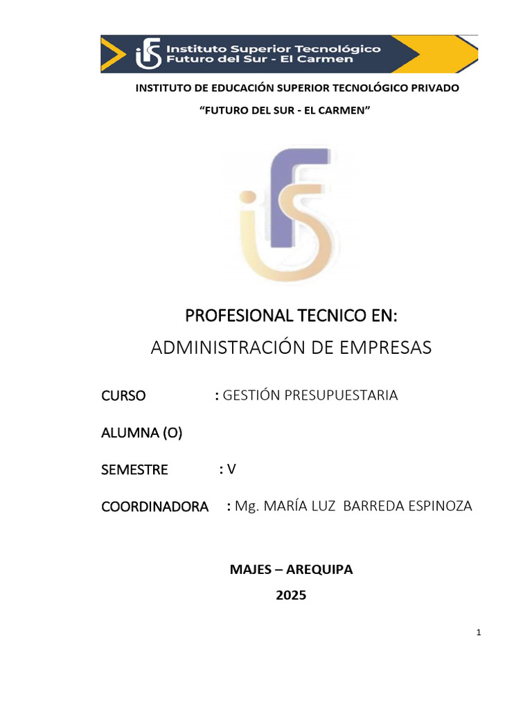 Guía de Gestión Presupuestaria V | PDF | Presupuesto | Planificación ...