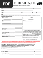 Indiana Dealer Reassignment Form | PDF | Common Law