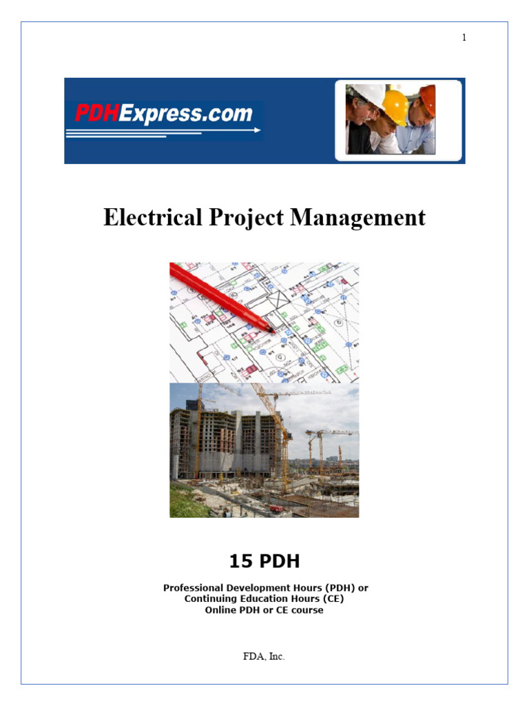 Electrical Project Management Essentials | PDF | Project Management ...