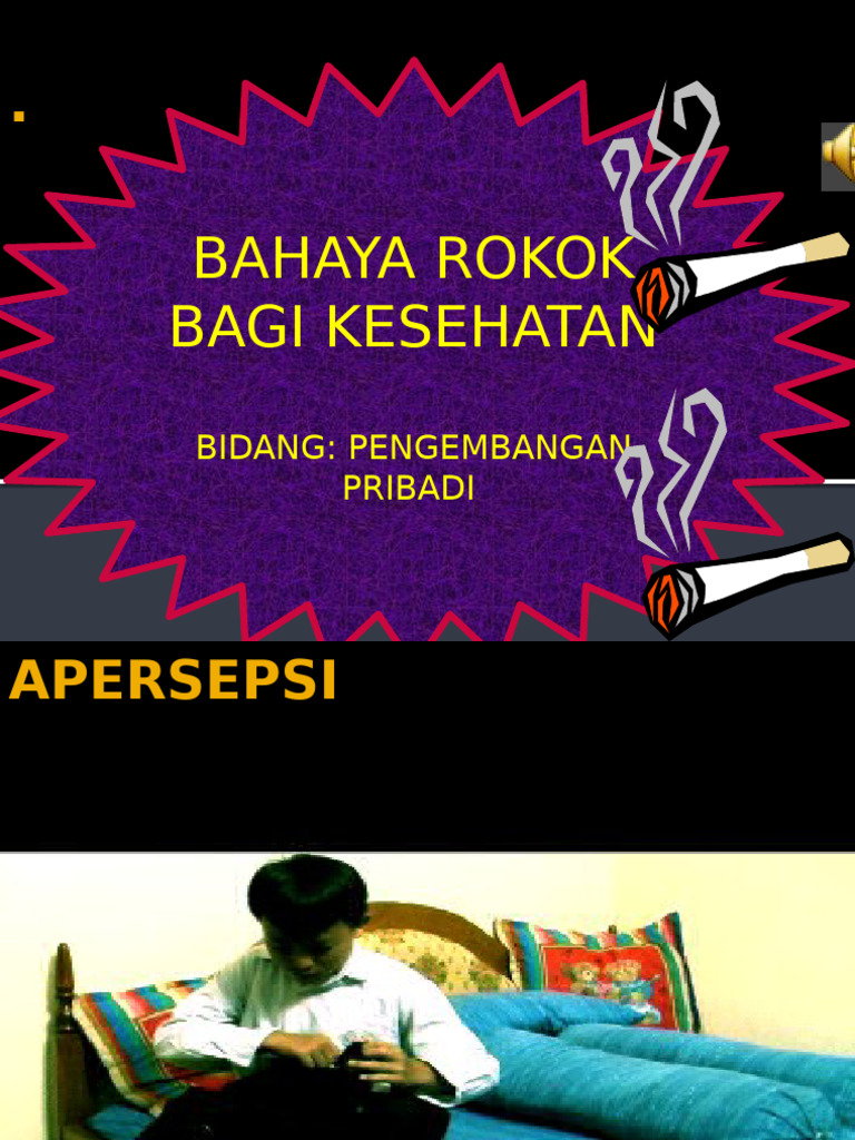 Poster Anti Rokok Siswa SMA | PDF