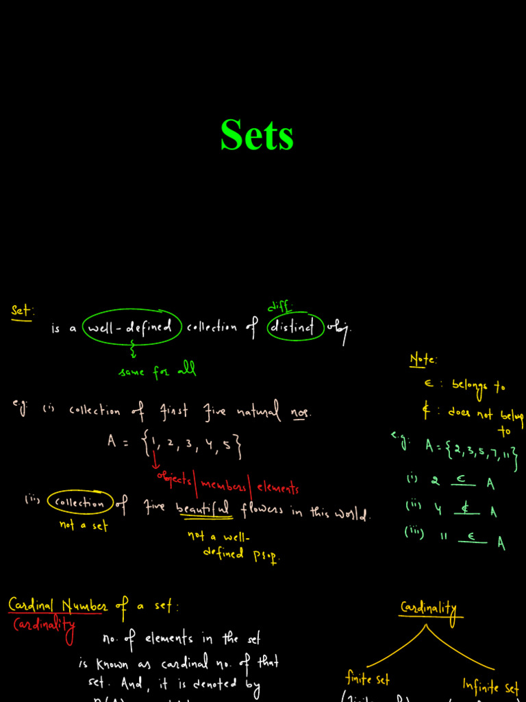 Sets 3 | PDF