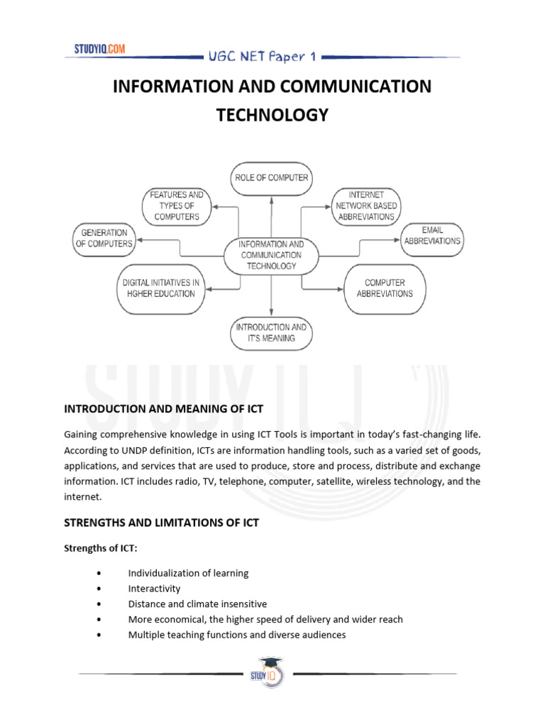 Information and Communication Technology 020 | PDF | Microcomputers ...
