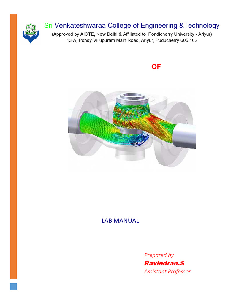 CFD Lab Manual for MEP63 Course | PDF | Window (Computing) | Graphical ...