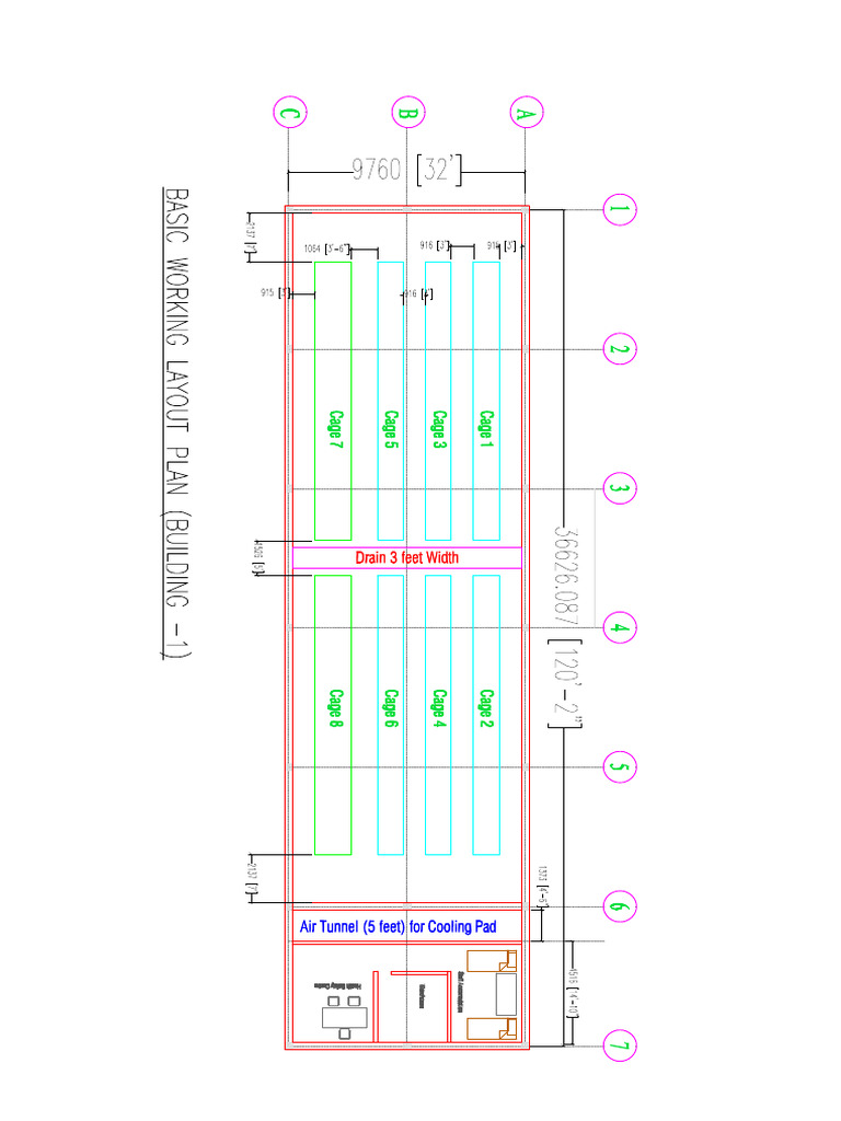 View of Poultry Cage Layout | PDF