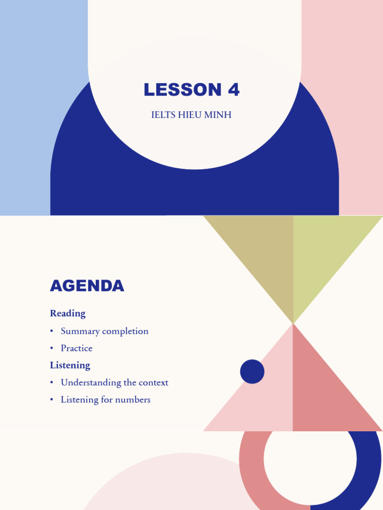 Lesson 4 Slides | PDF | Conversation | Human Communication