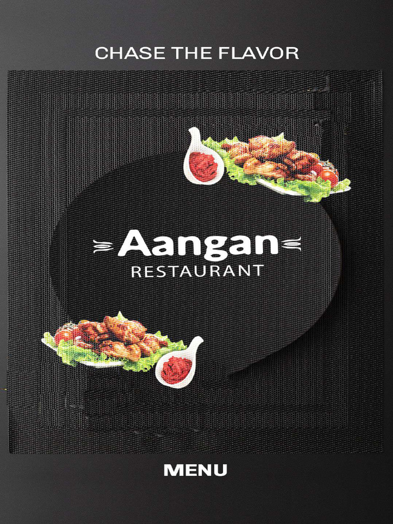 Aangan Menu Updated 5 April 2025 | PDF