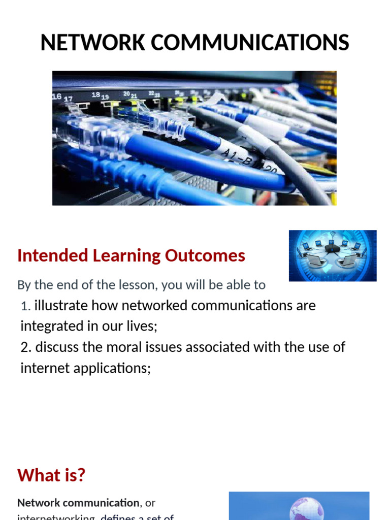 New Week 4-5 Network Communications (Continuation) | PDF | Internet ...