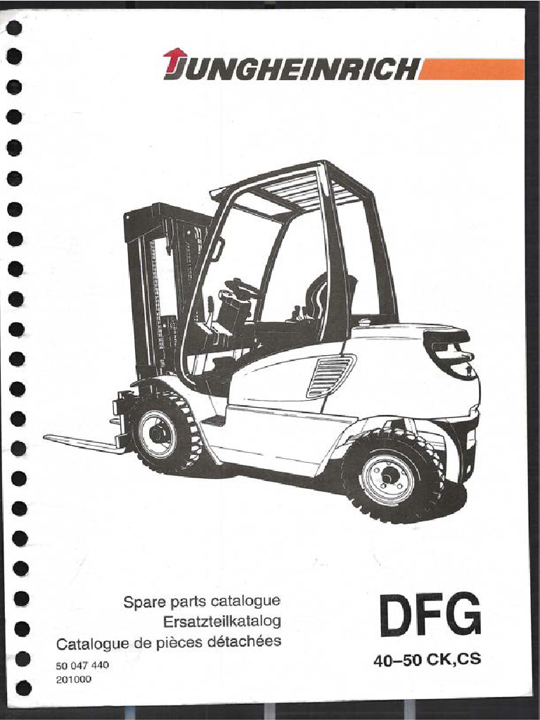 Gabelstapler - 1993 Jungheinrich DFG-50