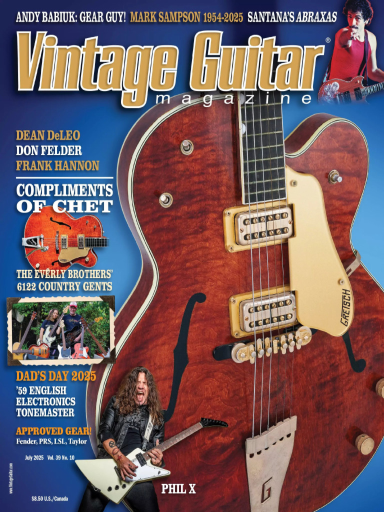 Vintage Guitar Magazine - July 2025 | PDF