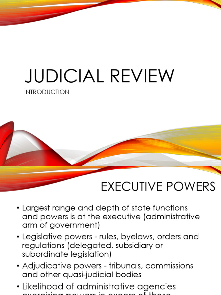 Understanding Judicial Review in Kenya PDF Standing (Law(01)