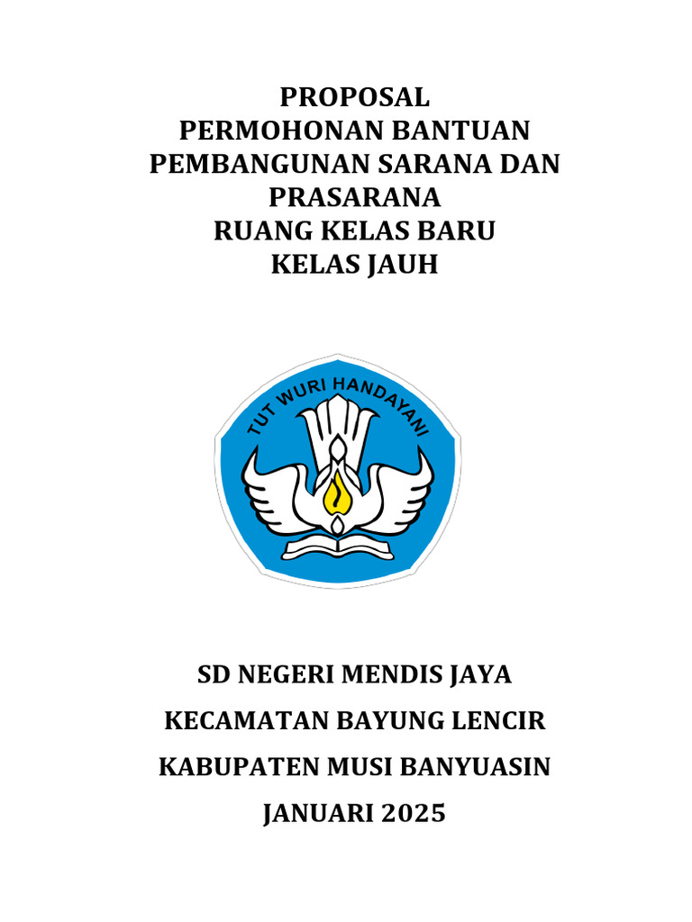 Proposal Gedung Kelas Jauh | PDF