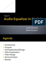 Project VII: Audio Equalizers GUI MATLAB