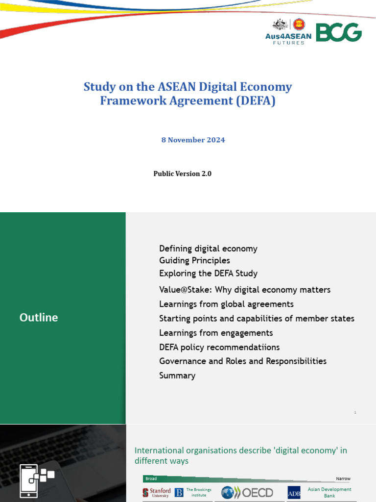 ASEAN Digital Economy Framework 2025 | PDF | Computer Security | Security