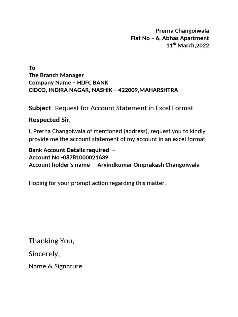 Important Letter | PDF