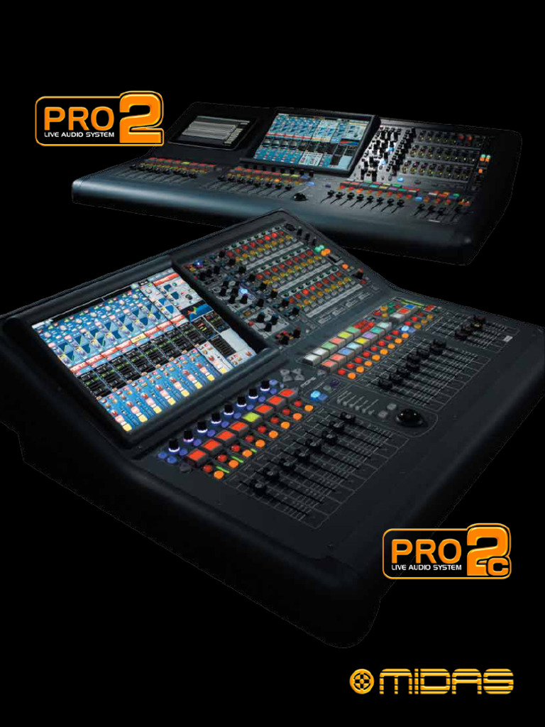 Midas PRO2 and PRO2C Overview | PDF | Equalization (Audio) | Electronics