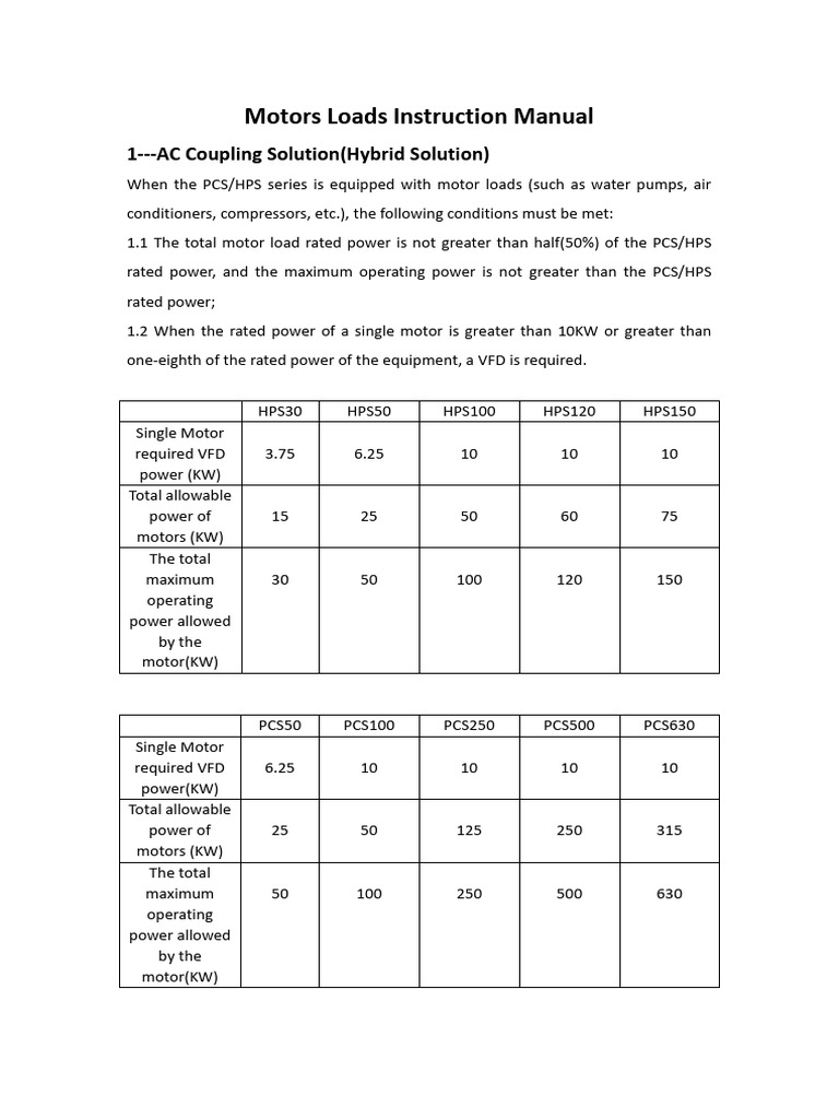 Inductive Loads Requirements | PDF | Electrical Engineering ...