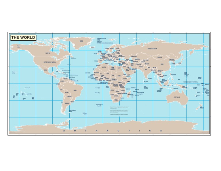 The World - Map | PDF