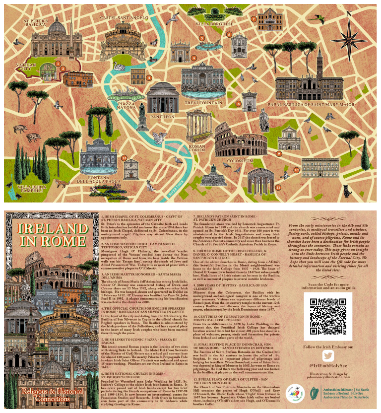 Ireland in Rome Map-Web Version | PDF