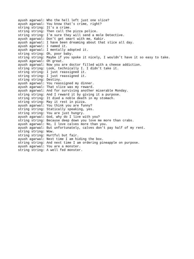 Conversation | PDF