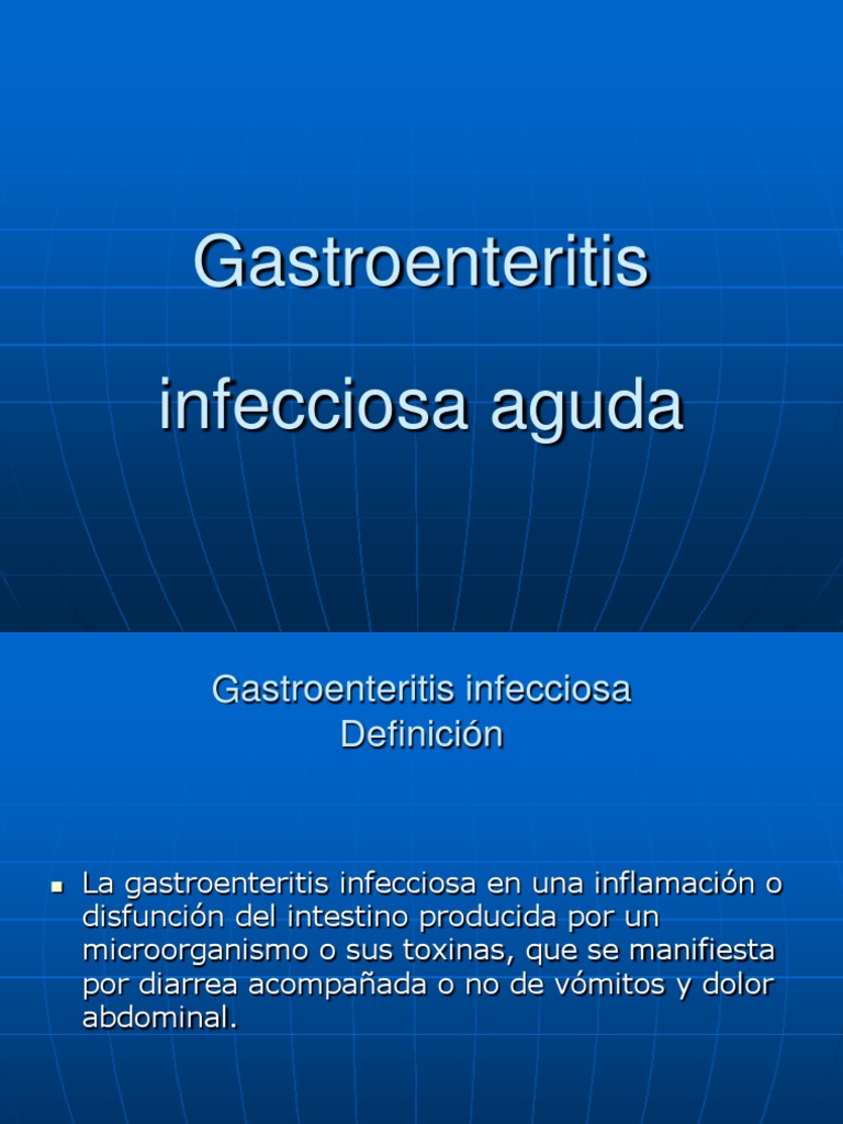 Gastroenteritis
