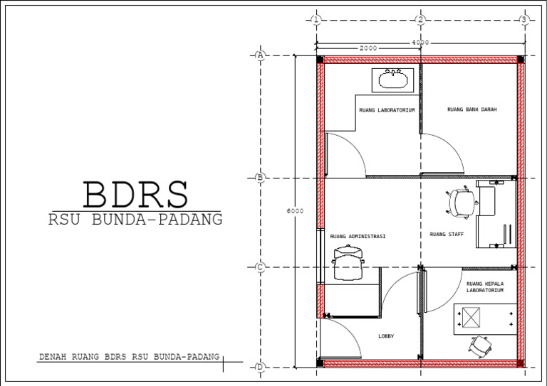 Denah BDRS Model | PDF