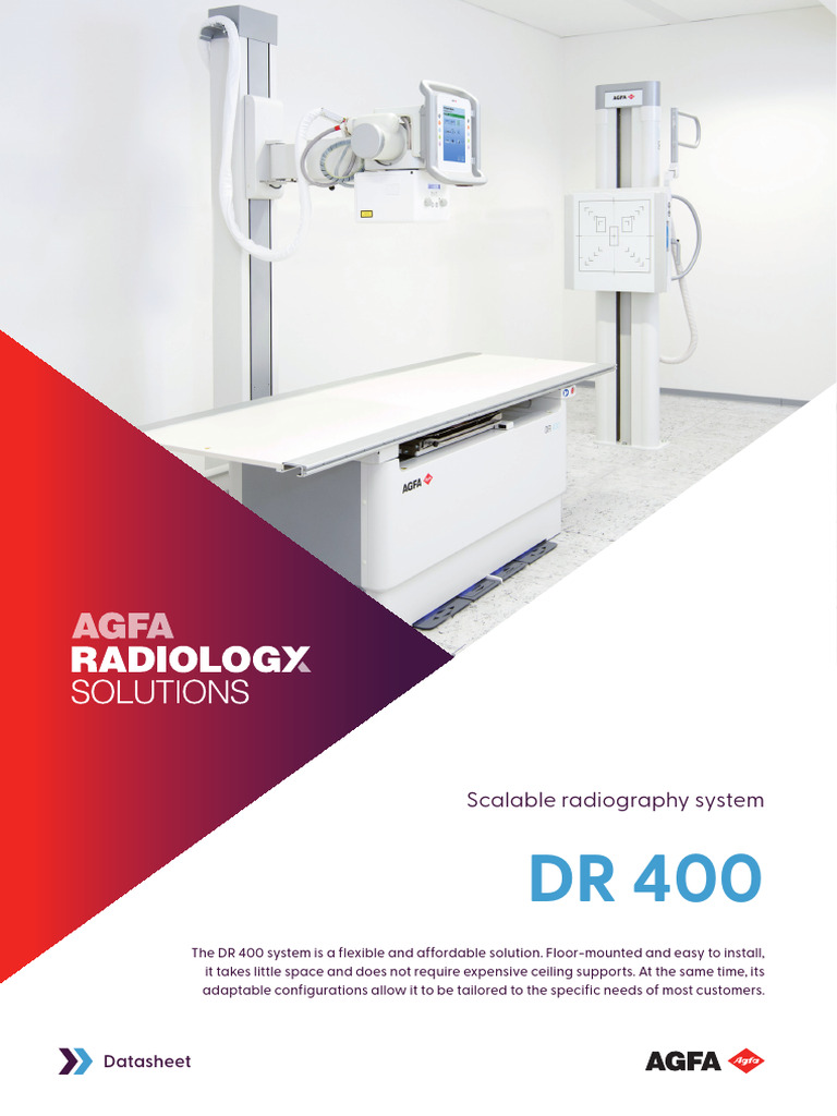 DR 400: Scalable Radiography System | PDF | Radiography