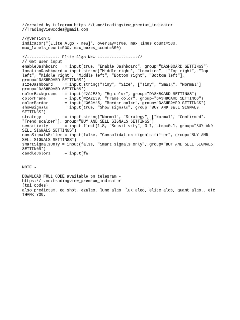HOW TO EXTRACT CODE FROM TRADINGVIEW INDICATOR visual data 3