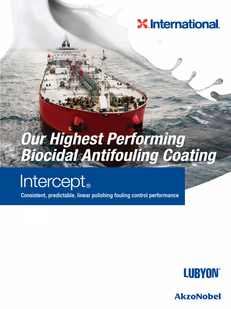 Intercept 8500 LPP: Advanced Antifouling | PDF | Materials