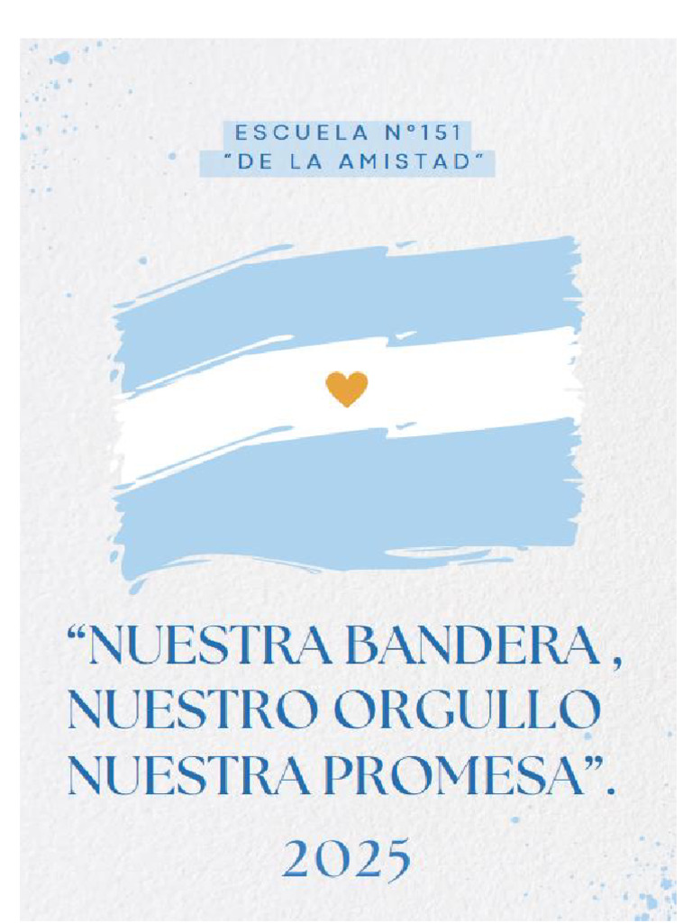 Promesa de Lealtad a la Bandera Argentina | PDF | Bandera