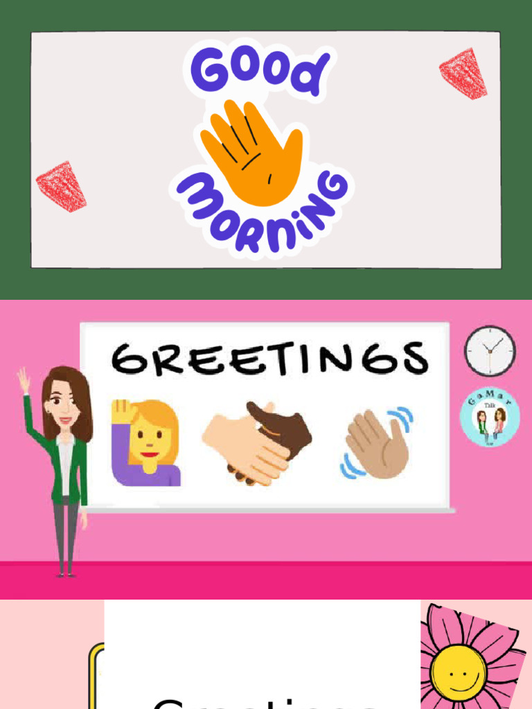 Essential Greetings and Responses Guide | PDF