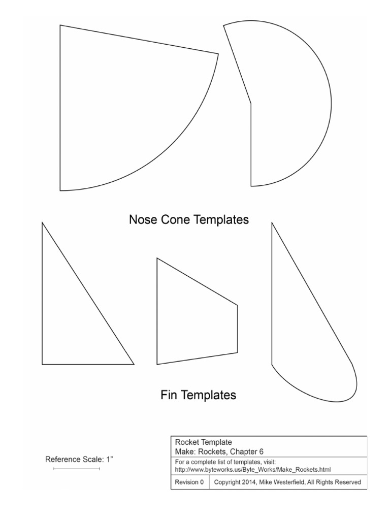 Air Rocket Templates | PDF