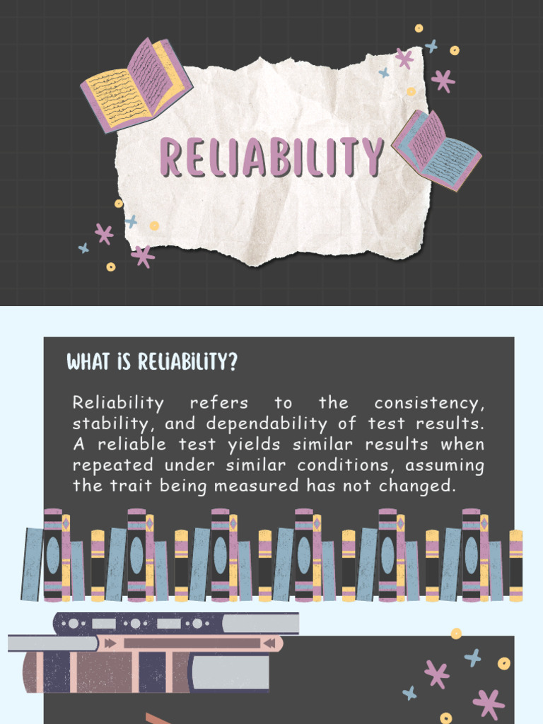 Understanding Reliability in Testing | PDF