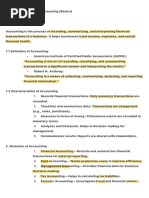 Financial Accounting Lecture Notes | PDF | Financial Accounting ...