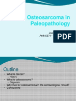 Osteosarcoma Paleopathology Presentation