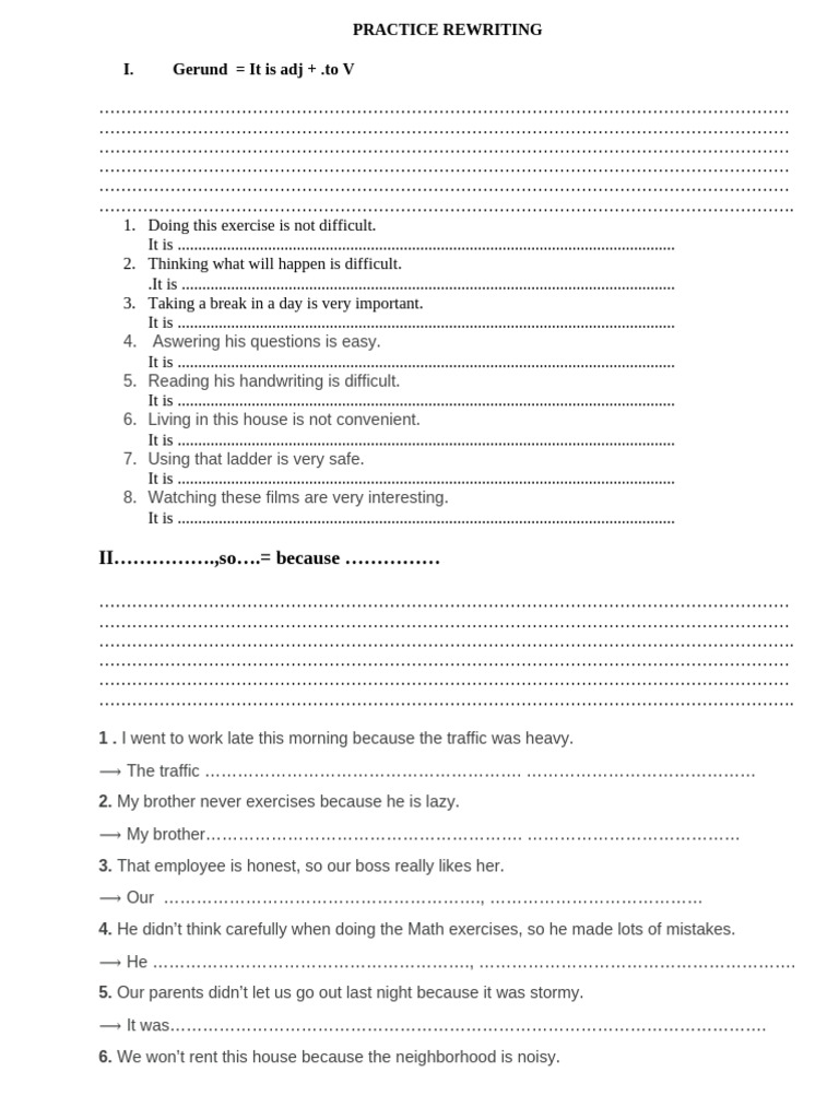 Practice Rewriting Exercises Guide | PDF | Chess Theory | Chess