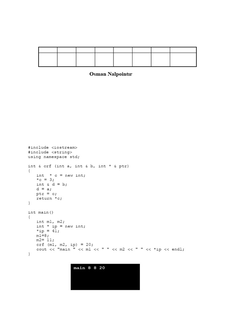 CS204 Midterm Exam Questions and Answers | PDF | Integer (Computer ...