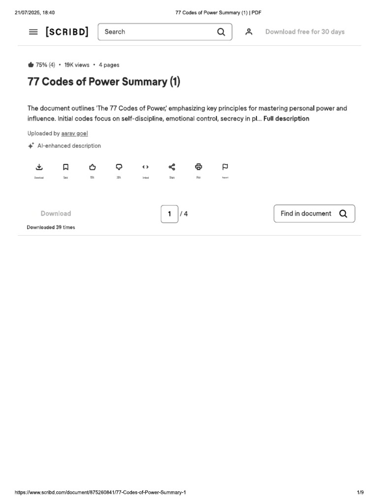 Code of Po | PDF