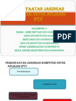 Pemanfaatan Jaringan Komputer Untuk Aplikasi Iptv