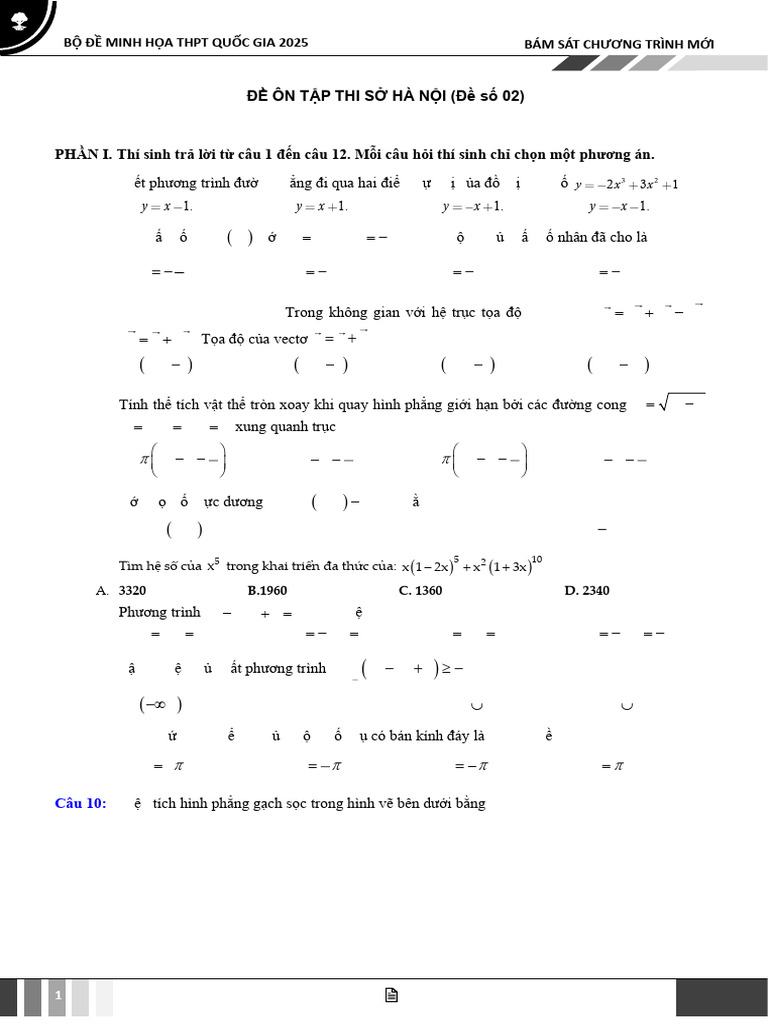 Toán 12 | PDF