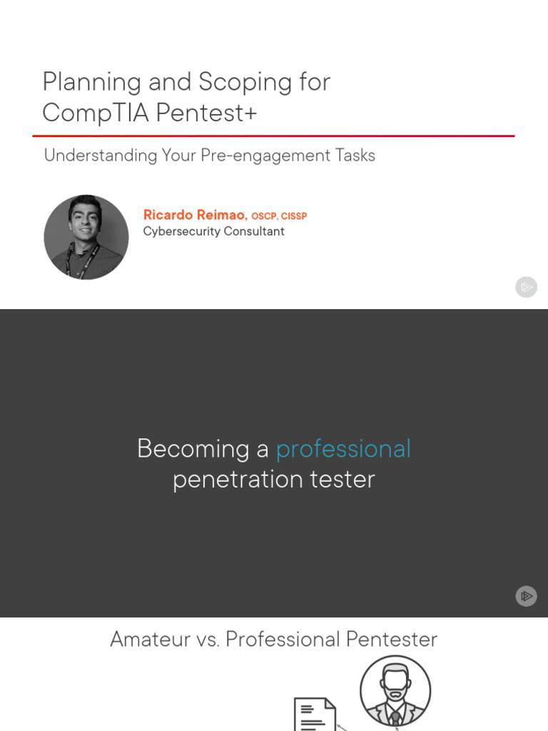 CompTIA Pentest+ Planning Guide | PDF | Penetration Test | Non ...
