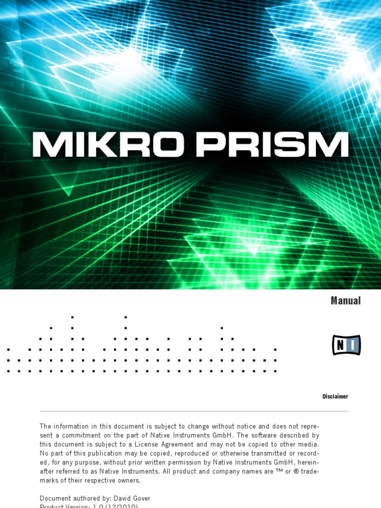 Native Instruments Mikro Prism – GWJQ