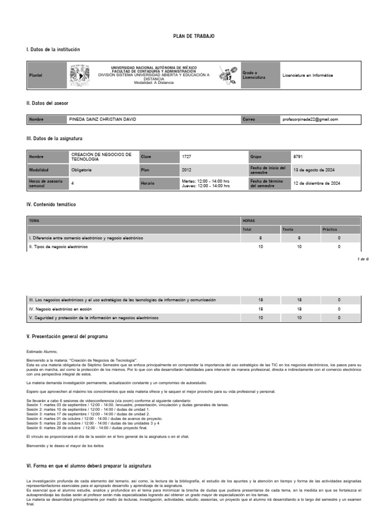 Plan 1727 8791 ED | PDF | La seguridad informática | Seguridad