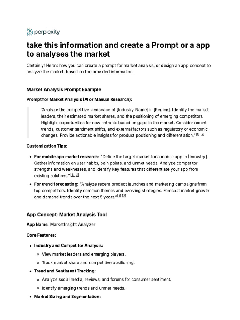 Market Analysis App Concept Guide | PDF | Machine Learning | Time Series