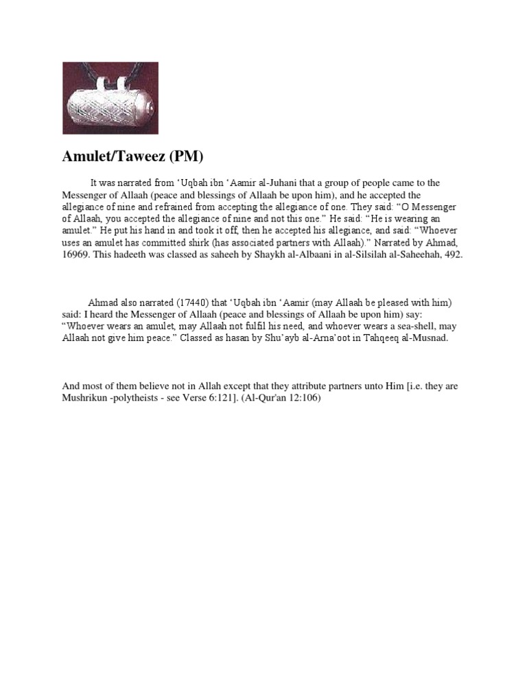 Amulet | PDF