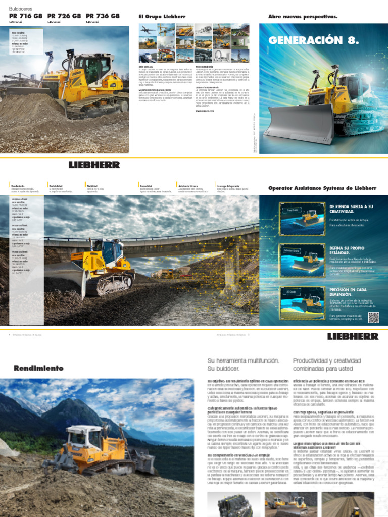 Dozer PR716 - PR726 - PR736 - Generation 8 | PDF | Propulsión de naves ...