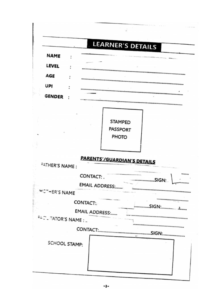 Grade 4 Assessment Tool Pdf