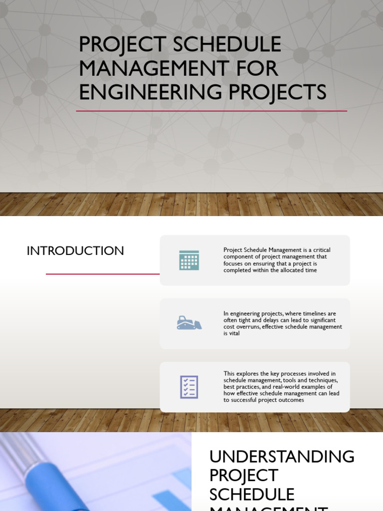 Engineering Project Schedule Management | PDF