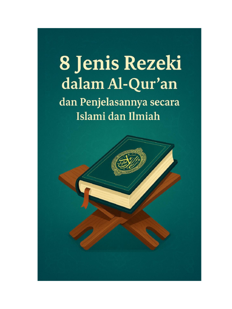 8 Macam Rezeki dalam Islam | PDF