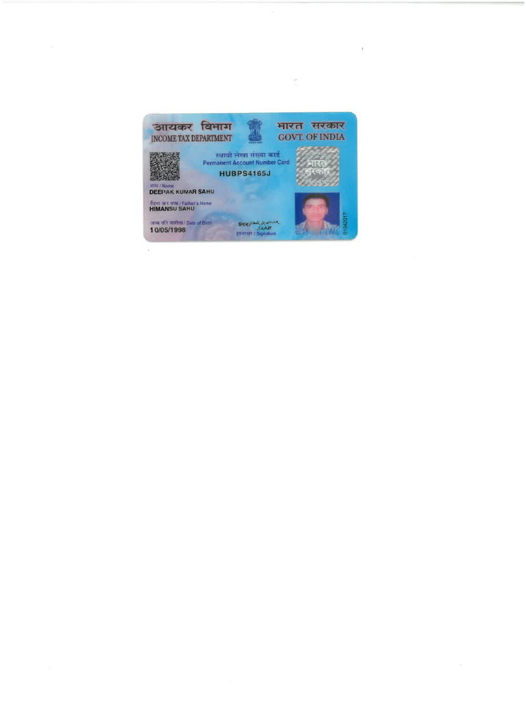Pan Card | PDF